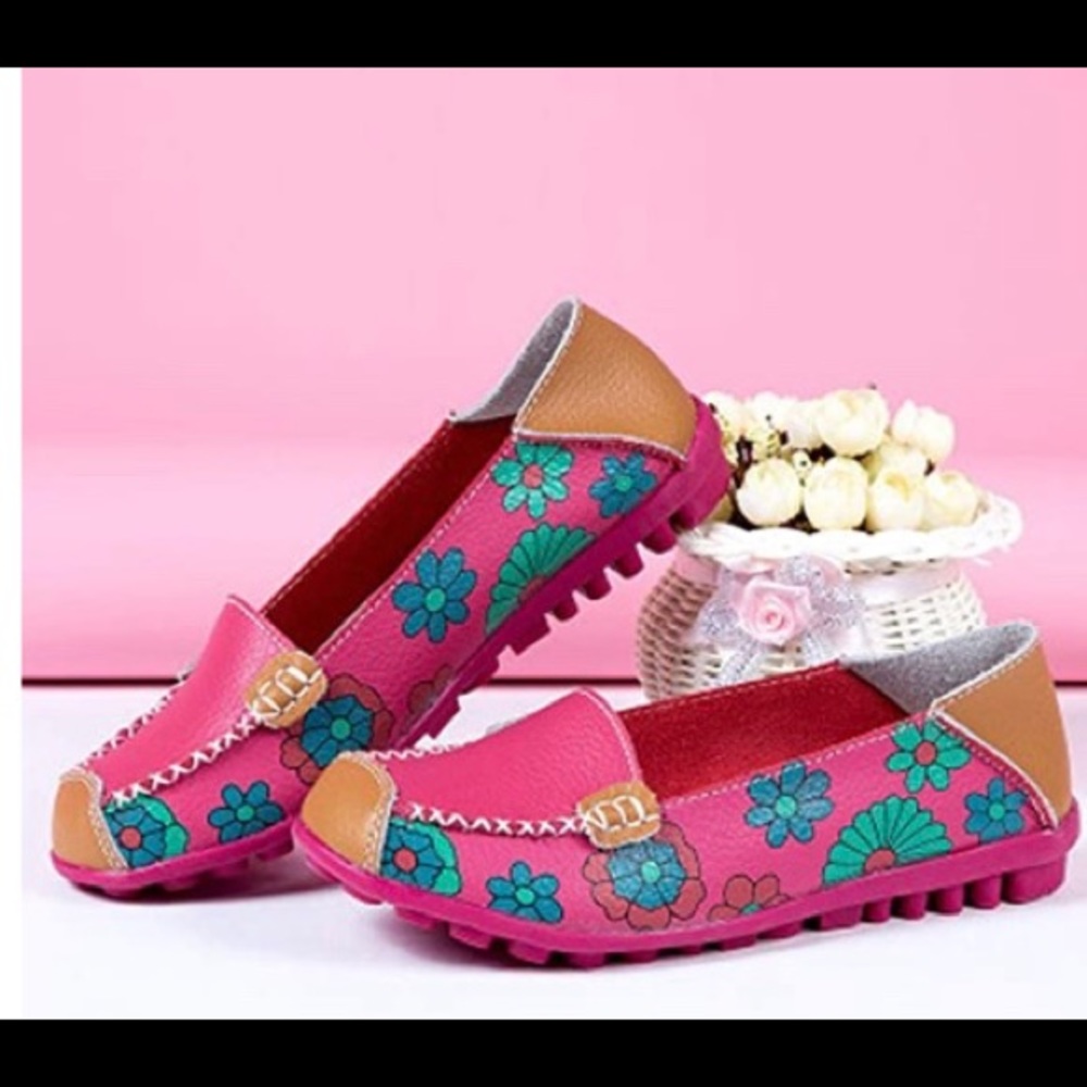 Genuine leather loafers. Size 7.5 brand new